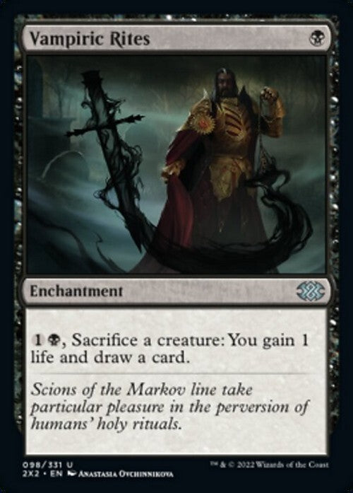 Vampiric Rites ~ Double Masters 2022 [ NearMint ] [ Magic MTG ]