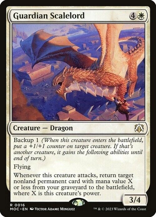 Guardian Scalelord ~ Commander: March of the Machine [ NM ] [ Magic MTG ]