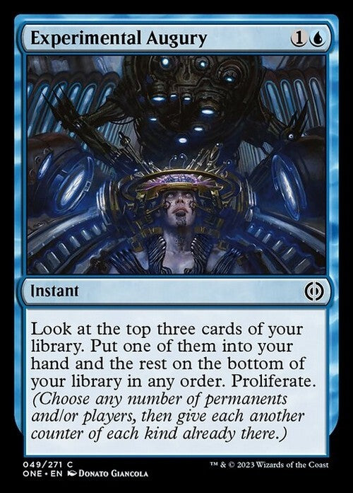 Experimental Augury ~ Phyrexia: All Will Be One [ NearMint ] [ Magic MTG ]