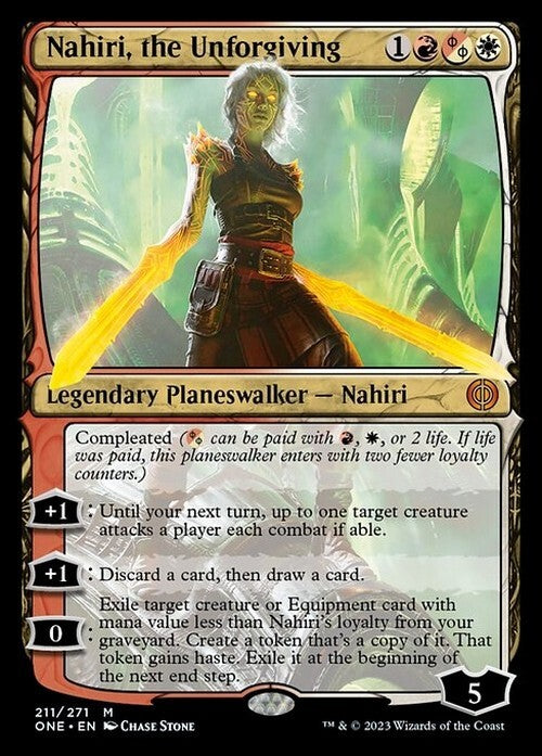 Nahiri, the Unforgiving ~ Phyrexia: All Will Be One [ NearMint ] [ Magic MTG ]