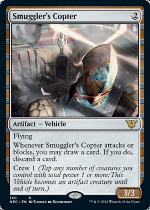 Smuggler's Copter ~ Commander: Kamigawa: Neon Dynasty [ NM ] [ Magic MTG ]