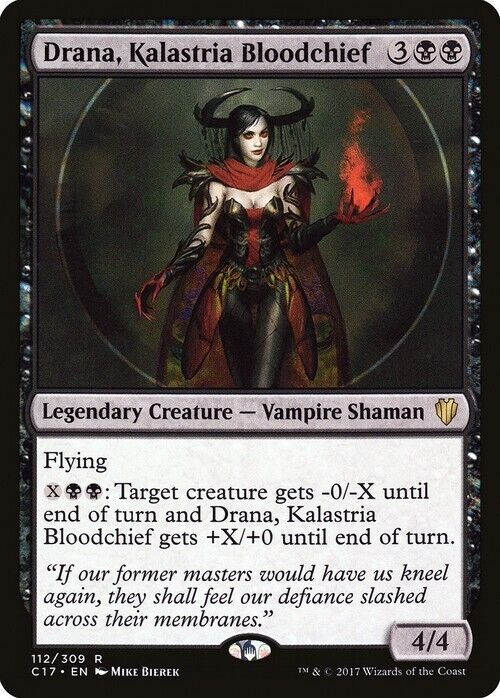 Drana, Kalastria Bloodchief ~ Commander 2017 [ NearMint ] [ Magic MTG ]