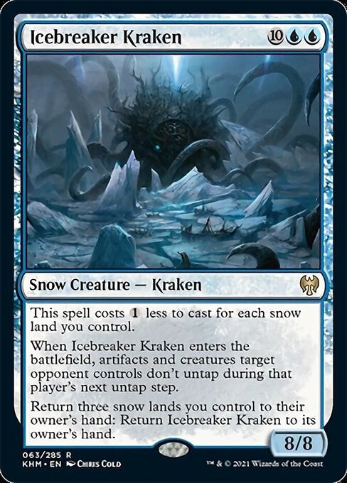 Icebreaker Kraken ~ Kaldheim [ NearMint ] [ Magic MTG ]