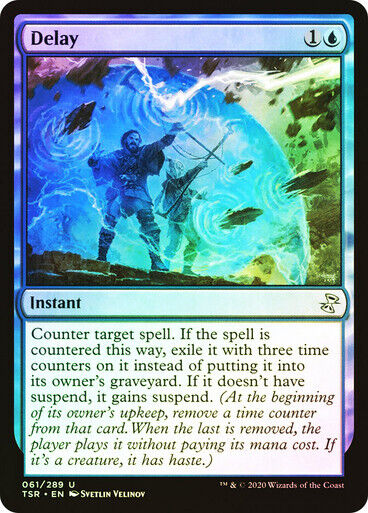 FOIL Delay ~ Time Spiral Remastered [ NearMint ] [ Magic MTG ]