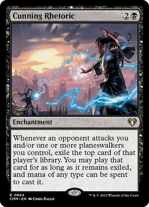 Cunning Rhetoric ~ Commander Masters [ NearMint ] [ Magic MTG ]