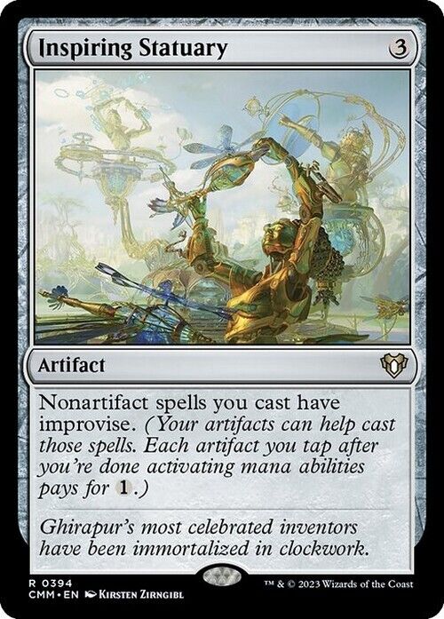 Inspiring Statuary ~ Commander Masters [ NearMint ] [ Magic MTG ]