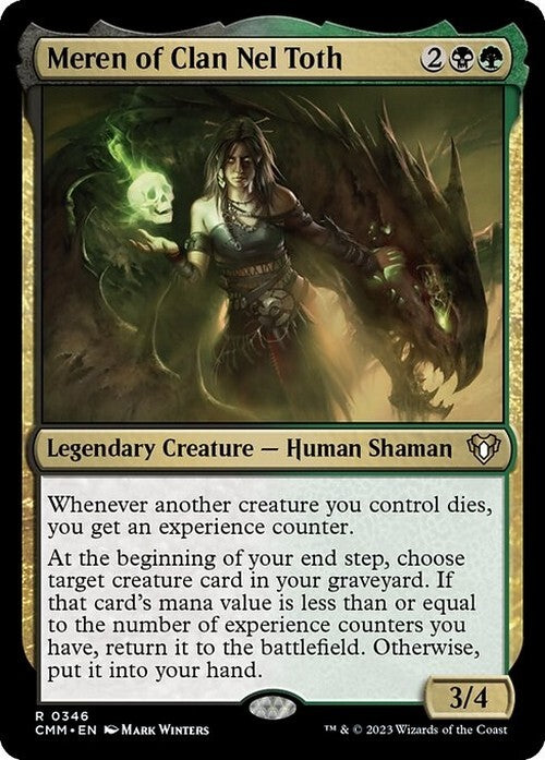 Meren of Clan Nel Toth ~ Commander Masters [ NearMint ] [ Magic MTG ]