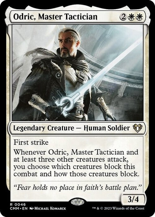 Odric, Master Tactician ~ Commander Masters [ NearMint ] [ Magic MTG ]