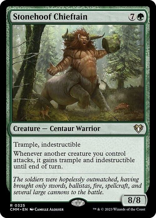 Stonehoof Chieftain ~ Commander Masters [ NearMint ] [ Magic MTG ]