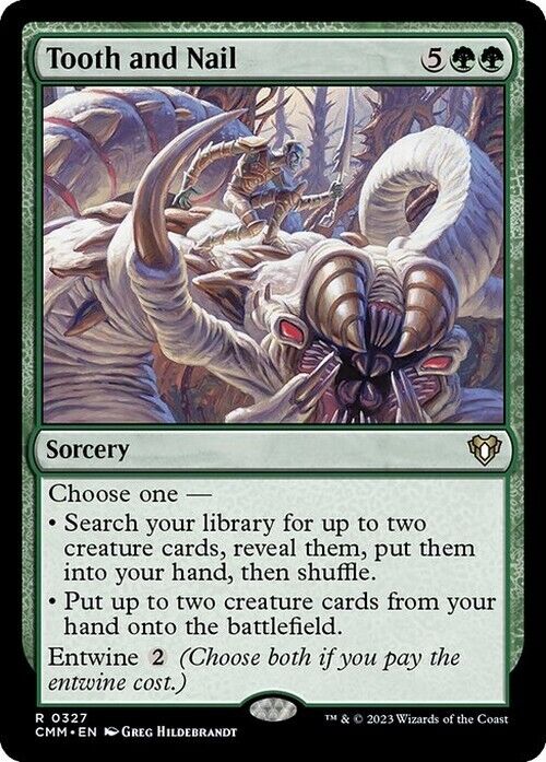 Tooth and Nail ~ Commander Masters [ NearMint ] [ Magic MTG ]
