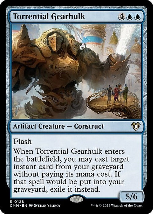 Torrential Gearhulk ~ Commander Masters [ NearMint ] [ Magic MTG ]