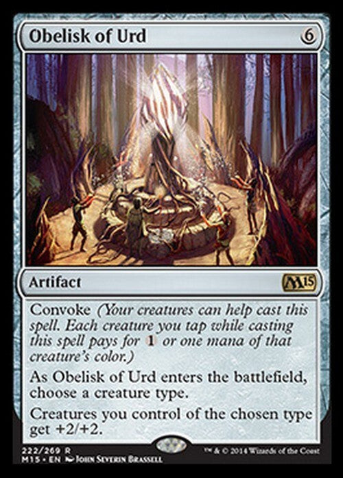 Obelisk of Urd ~ Magic 2015 [ Excellent ] [ Magic MTG ]
