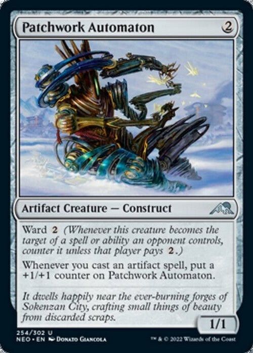 Patchwork Automaton ~ Kamigawa: Neon Dynasty [ NearMint ] [ Magic MTG ] - London Magic Traders Ltd
