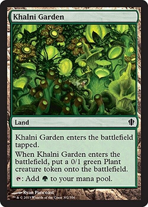 Khalni Garden ~ Commander 2013 [ Excellent ] [ Magic MTG ]