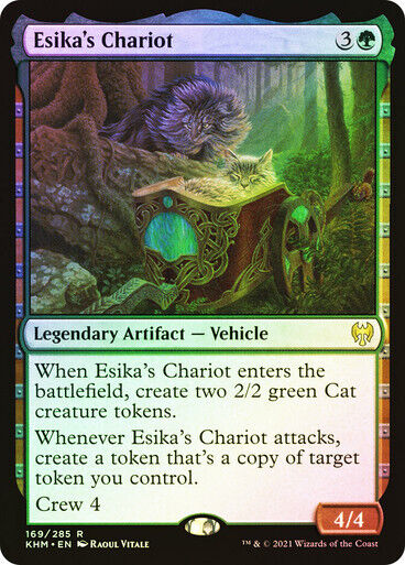 FOIL Esika's Chariot ~ Kaldheim [ NearMint ] [ Magic MTG ]