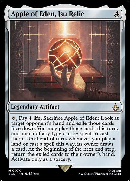 Apple of Eden, Isu Relic ~ Assassin's Creed [ NM ] [ Magic MTG ]