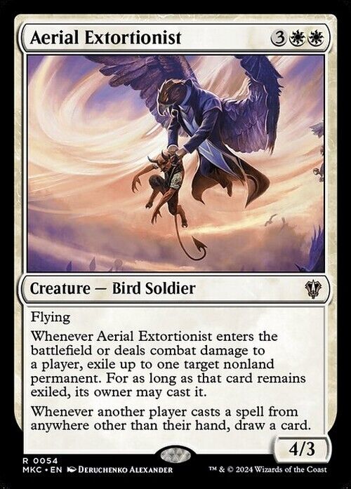 Aerial Extortionist ~ Commander: Murders at Karlov Manor [ NM ] [ MTG ]