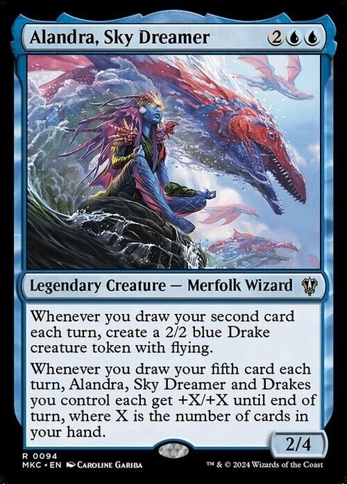 Alandra, Sky Dreamer ~ Commander: Murders at Karlov Manor [ NM ] [ MTG ]