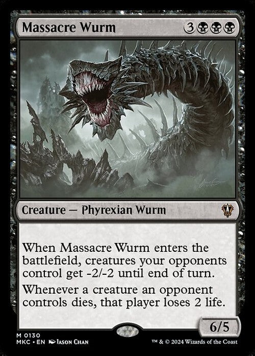 Massacre Wurm ~ Commander: Murders at Karlov Manor [ NM ] [ MTG ]