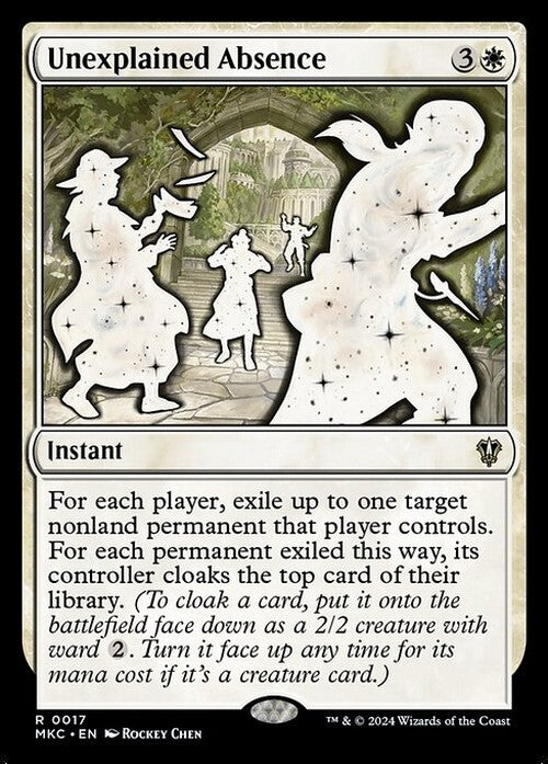Unexplained Absence ~ Commander: Murders at Karlov Manor [ NM ] [ MTG ]