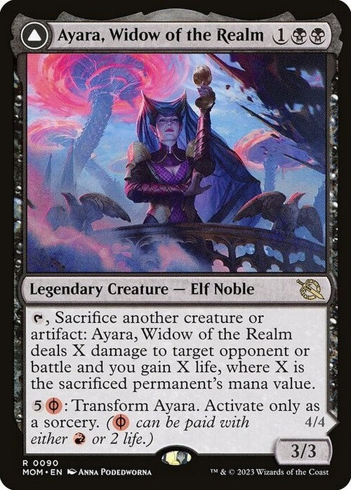 Ayara, Widow of the Realm ~ March of the Machine [ NM ] [ Magic MTG ]