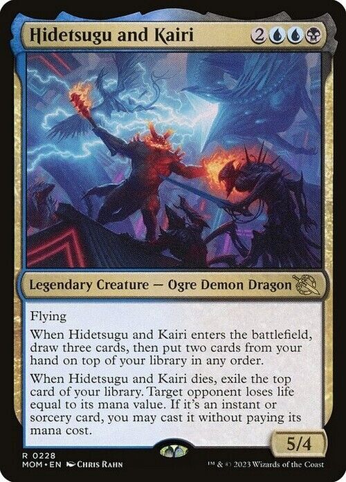 Hidetsugu and Kairi ~ March of the Machine [ NM ] [ Magic MTG ]
