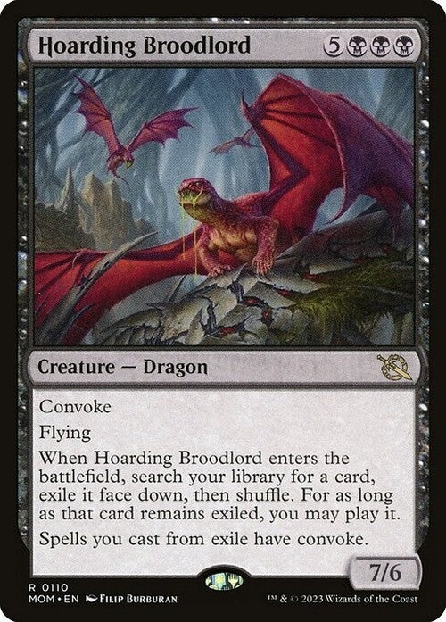 Hoarding Broodlord ~ March of the Machine [ NM ] [ Magic MTG ]