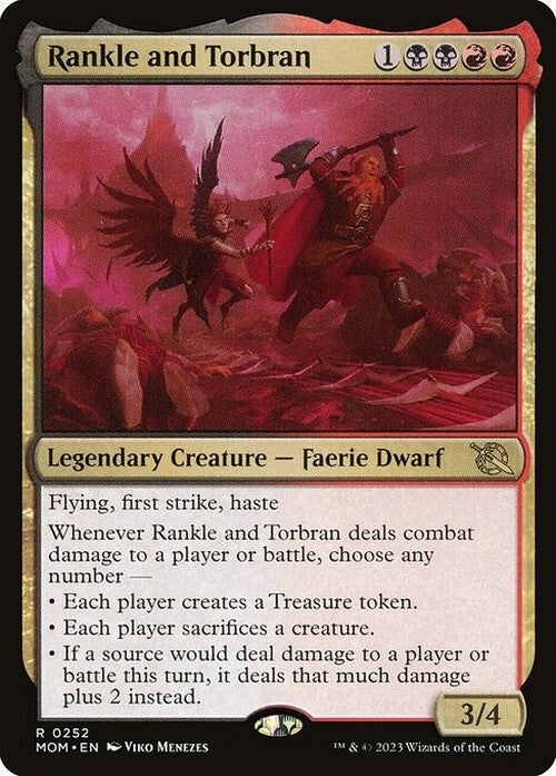 Rankle and Torbran ~ March of the Machine [ NM ] [ Magic MTG ]