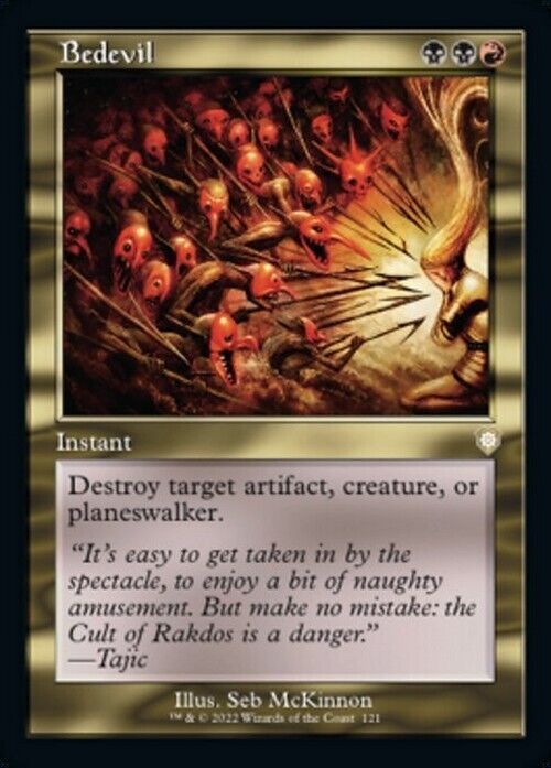 Bedevil ~ Commander: The Brothers' War [ NM ] [ Magic MTG ]