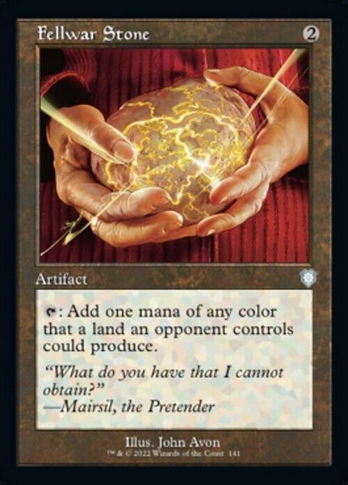 Fellwar Stone ~ Commander: The Brothers' War [ NM ] [ Magic MTG ]