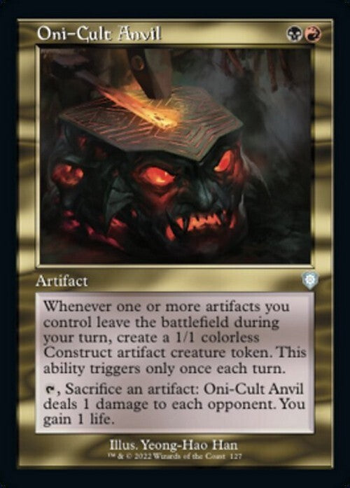 Oni-Cult Anvil ~ Commander: The Brothers' War [ NM ] [ Magic MTG ]