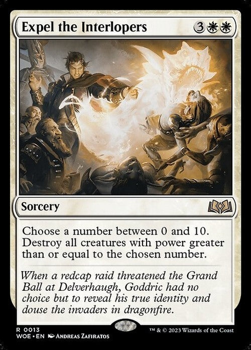 Expel the Interlopers ~ Wilds of Eldraine [ NM ] [ Magic MTG ]
