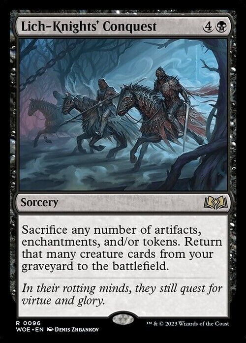 Lich-Knights' Conquest ~ Wilds of Eldraine [ NM ] [ Magic MTG ] - London Magic Traders Ltd