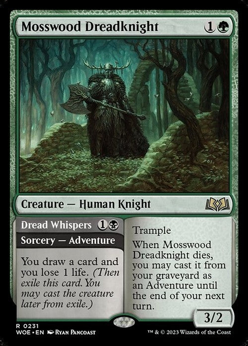 Mosswood Dreadknight ~ Wilds of Eldraine [ NM ] [ Magic MTG ]