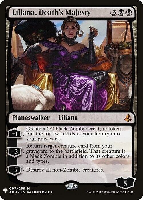 Liliana, Death's Majesty ~ The List [ NearMint ] [ Magic MTG ]