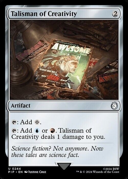 Talisman of Creativity ~ Commander: Fallout [ NearMint ] [ Magic MTG ]