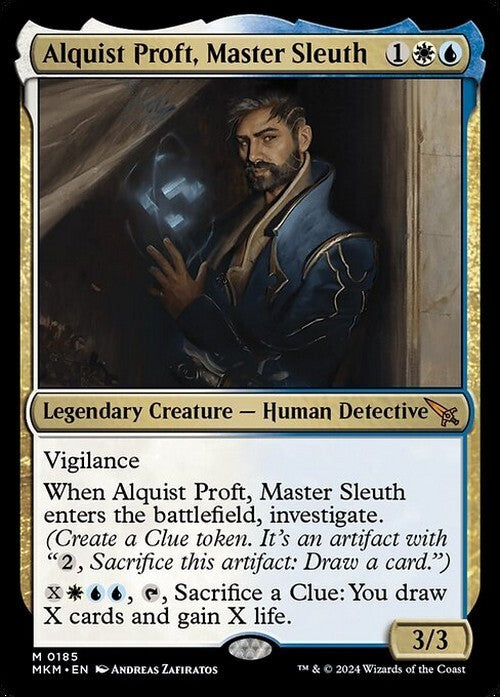 Alquist Proft, Master Sleuth ~ Murders at Karlov Manor [ NM ] [ Magic MTG ]