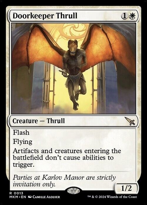 Doorkeeper Thrull ~ Murders at Karlov Manor [ NM ] [ Magic MTG ]