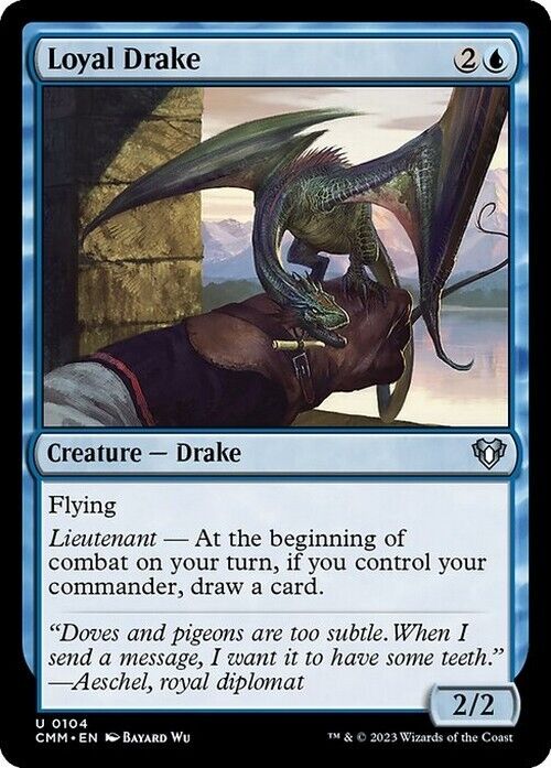 Loyal Drake ~ Commander Masters [ NearMint ] [ Magic MTG ]