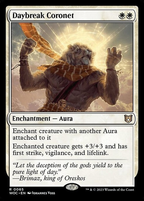 Daybreak Coronet ~ Commander: Wilds of Eldraine [ NearMint ] [ Magic MTG ]