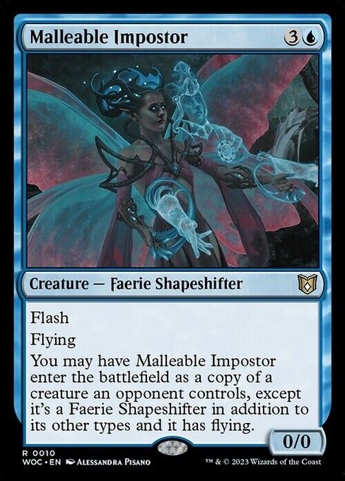 Malleable Impostor ~ Commander: Wilds of Eldraine [ NearMint ] [ Magic MTG ]