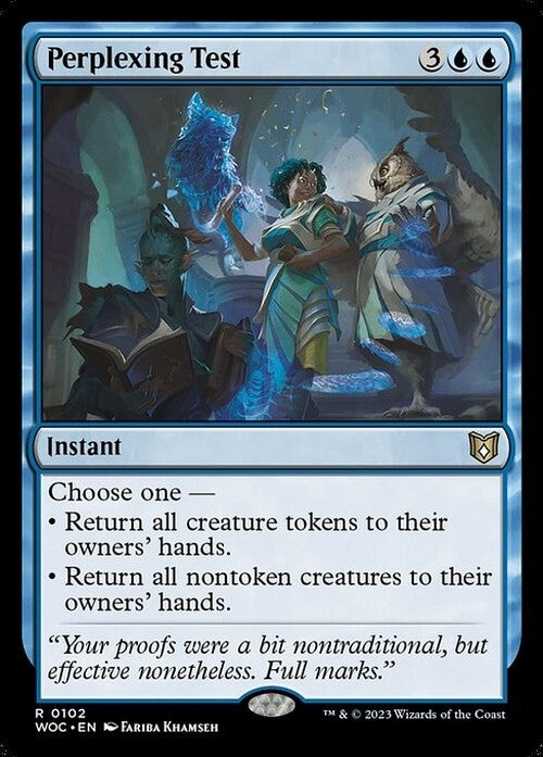 Perplexing Test ~ Commander: Wilds of Eldraine [ NearMint ] [ Magic MTG ]