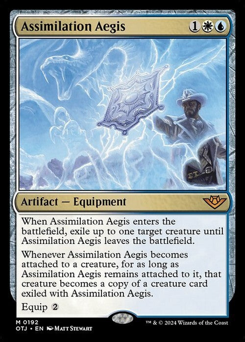 Assimilation Aegis ~ Outlaws of Thunder Junction [ NM ] [ Magic MTG ]