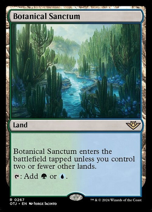 Botanical Sanctum ~ Outlaws of Thunder Junction [ NM ] [ Magic MTG ]
