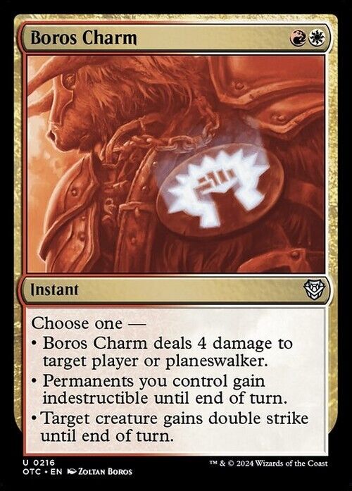 Boros Charm ~ Commander: Outlaws of Thunder Junction [ NM ] [ MTG ]