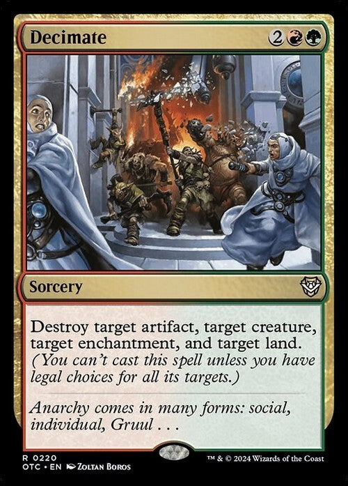 Decimate ~ Commander: Outlaws of Thunder Junction [ NM ] [ MTG ]
