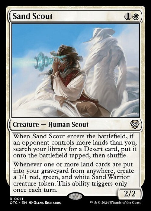 Sand Scout ~ Commander: Outlaws of Thunder Junction [ NM ] [ MTG ]