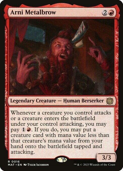 Arni Metalbrow ~ March of the Machine: The Aftermath [ NM ] [ MTG ]