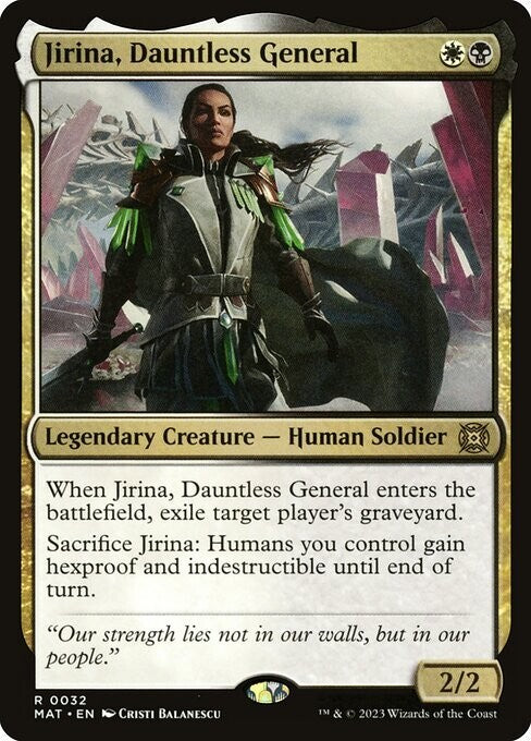 Jirina, Dauntless General ~ March of the Machine: The Aftermath [ NM ] [ MTG ] - London Magic Traders Ltd