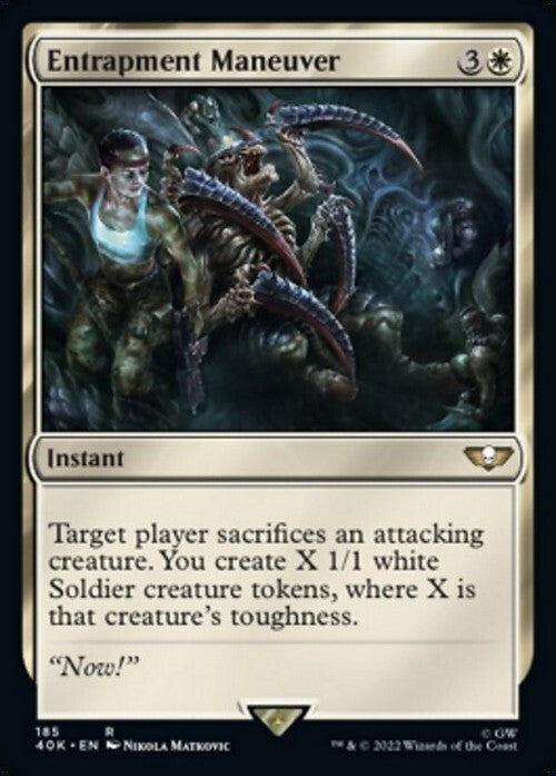 Entrapment Maneuver ~ Commander: Warhammer 40,000 [ NearMint ] [ Magic MTG ]